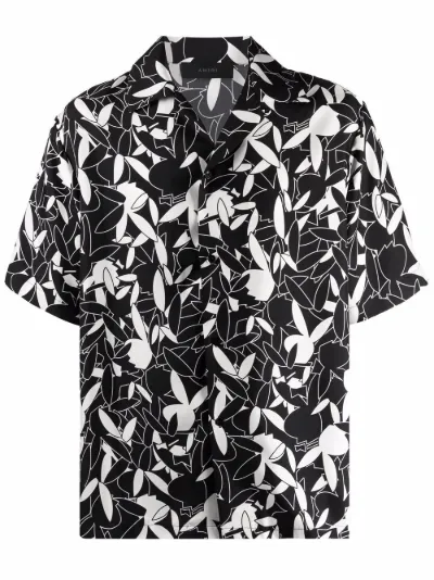 AMIRI x Playboy bunny-print shirt black 