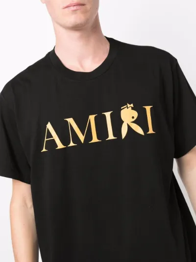 x Playboy logo-print T-shirt | AMIRI 