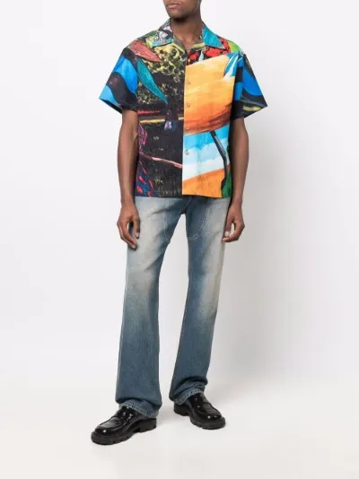 Impressionist-print cotton shirt | Andersson Bell | Eraldo.com
