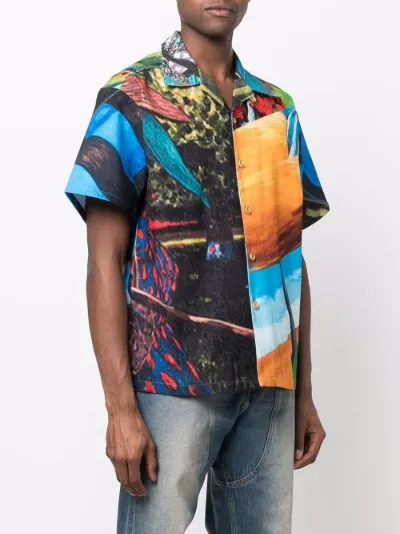 Impressionist-print cotton shirt | Andersson Bell | Eraldo.com