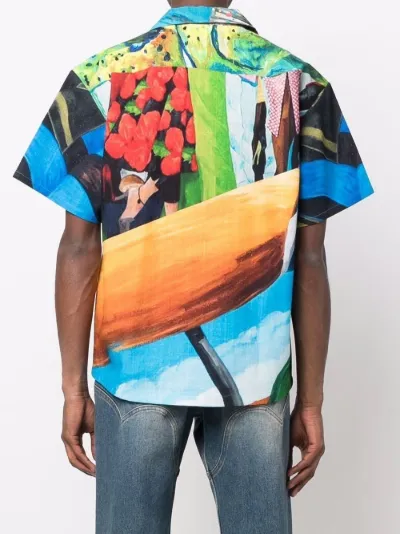 Impressionist-print cotton shirt | Andersson Bell | Eraldo.com