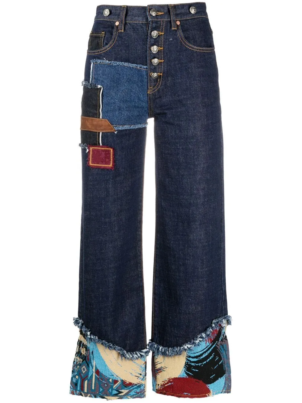 Jeans svasati con design patchwork | Andersson Bell | Eraldo.com