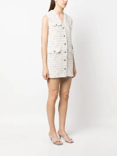 ANINE BING Janet plaid tweed dress | Eraldo.com BV