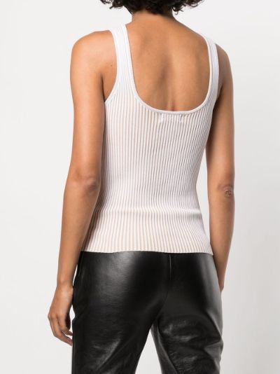 Josie ribbed tank top ANINE BING Eraldo