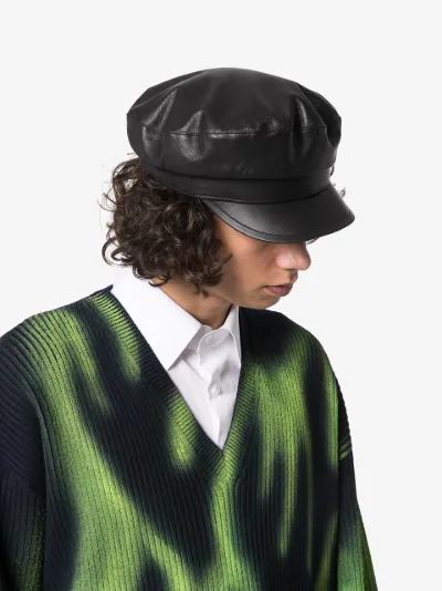 leather fisherman hat