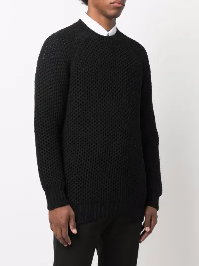chunky knit wool jumper