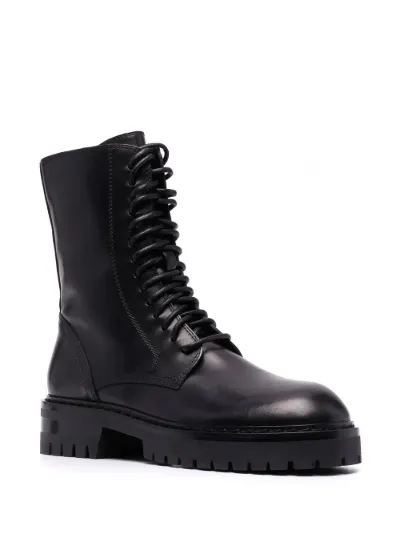 ann demeulemeester combat boots