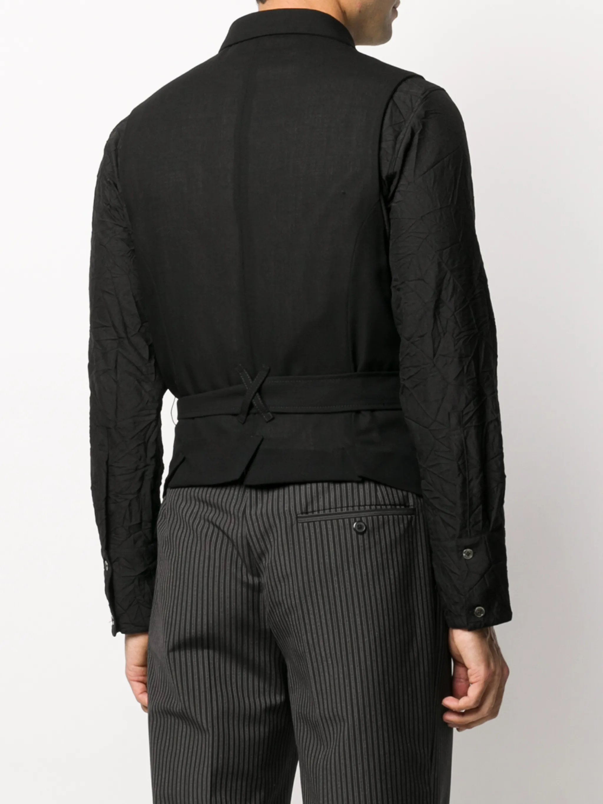 Ann Demeulemeester Palomar high-neck waistcoat | Eraldo.com HR