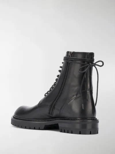 Ann Demeulemeester Stivali biker nero | MODES