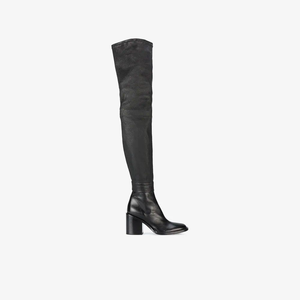 ann demeulemeester high boots