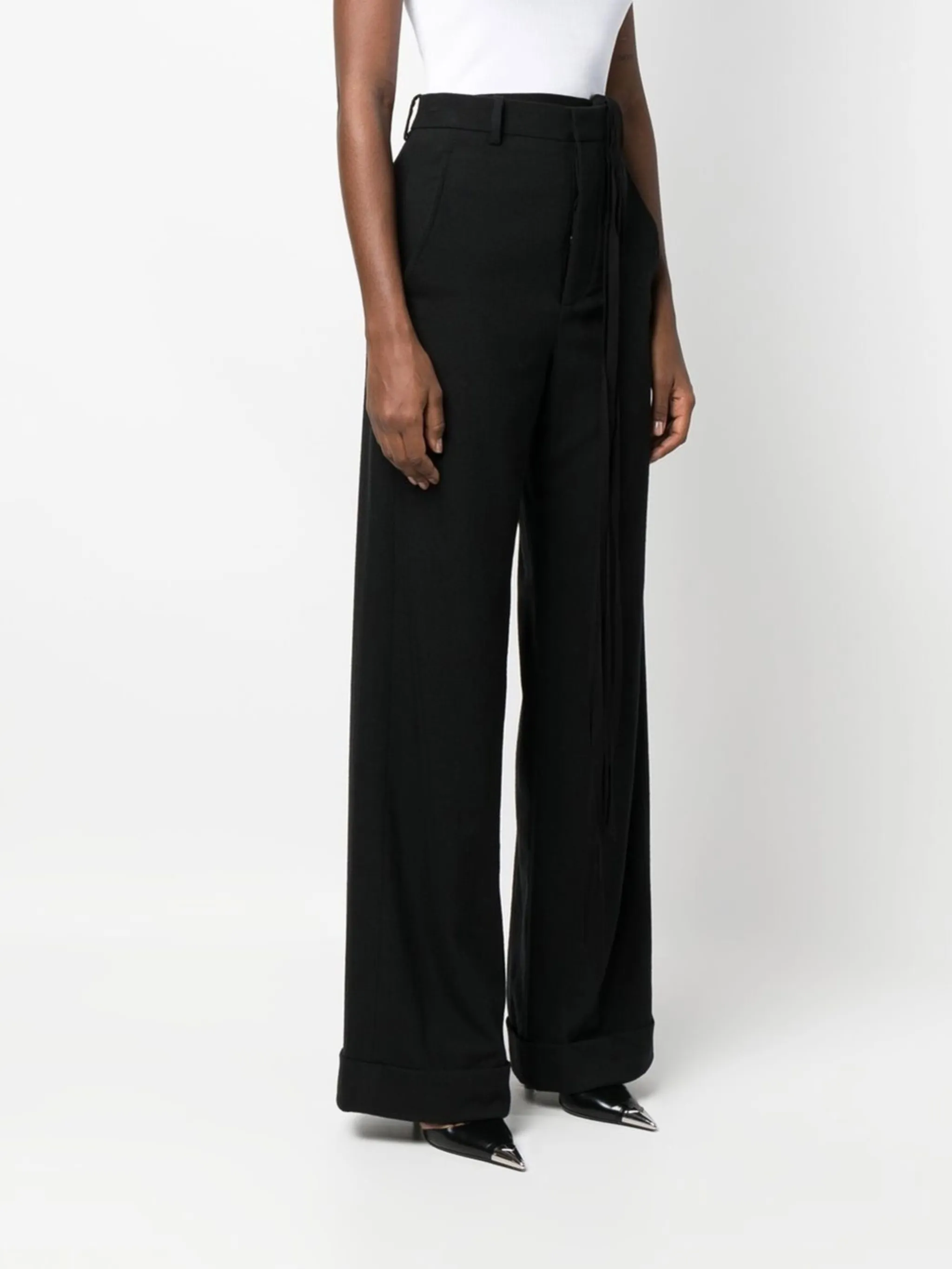Ann Demeulemeester high-waisted slacks