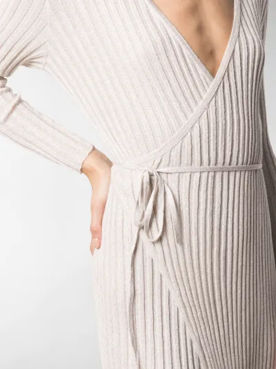 Antonella Rizza tied-waist wrap dress 