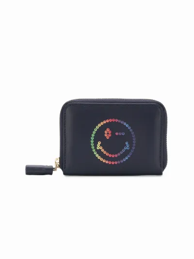 anya hindmarch smiley wallet