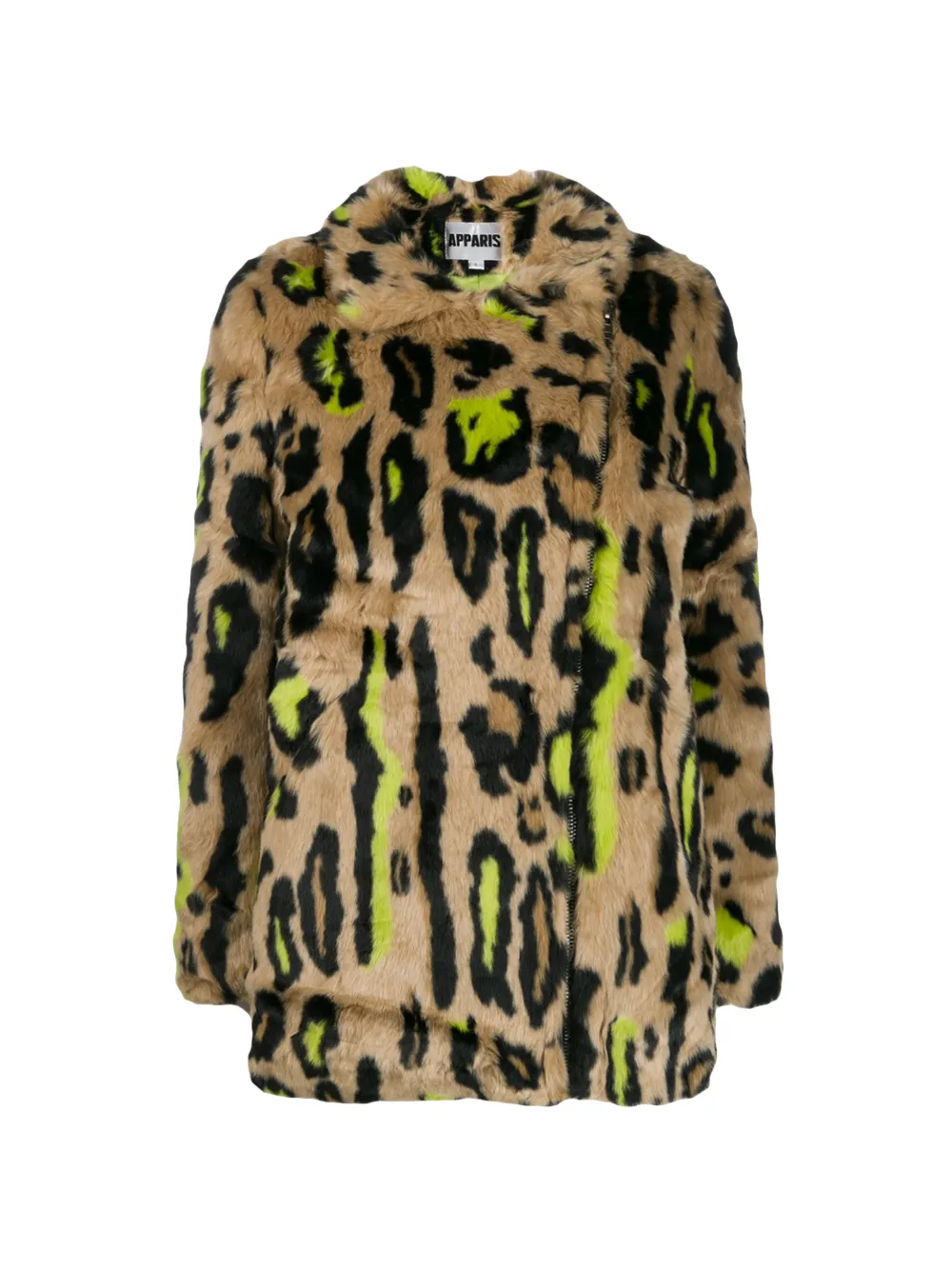 Apparis Chloe leopard faux fur jacket Eraldo FR