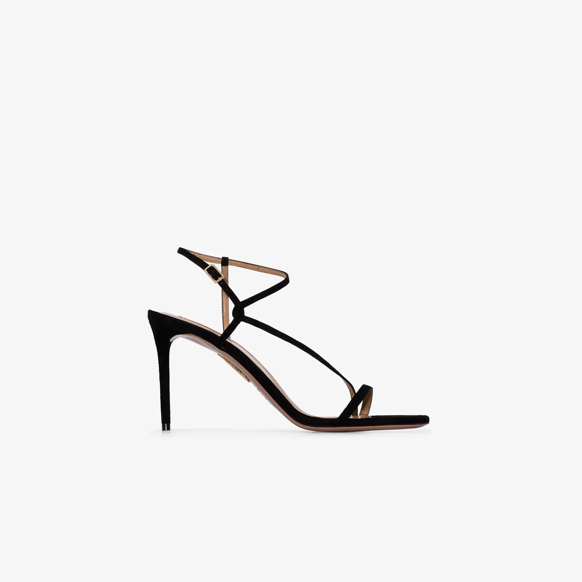 aquazzura black heels