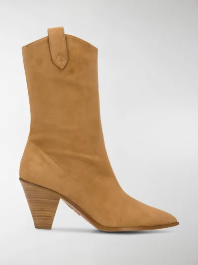 aquazzura saint honore bootie