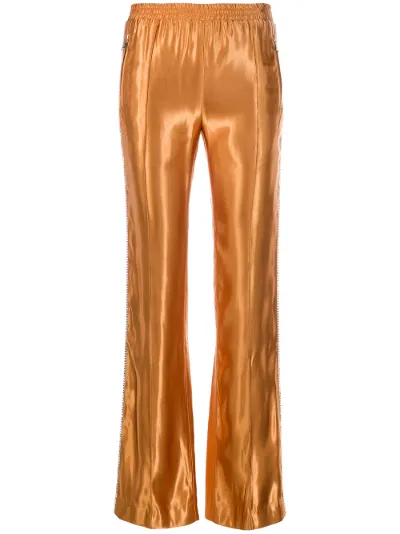 crystal stripe track pants | AREA 