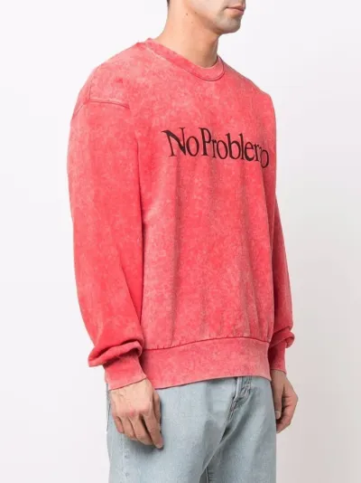 Aries No Problemo crew-neck sweatshirt | Eraldo.com KM