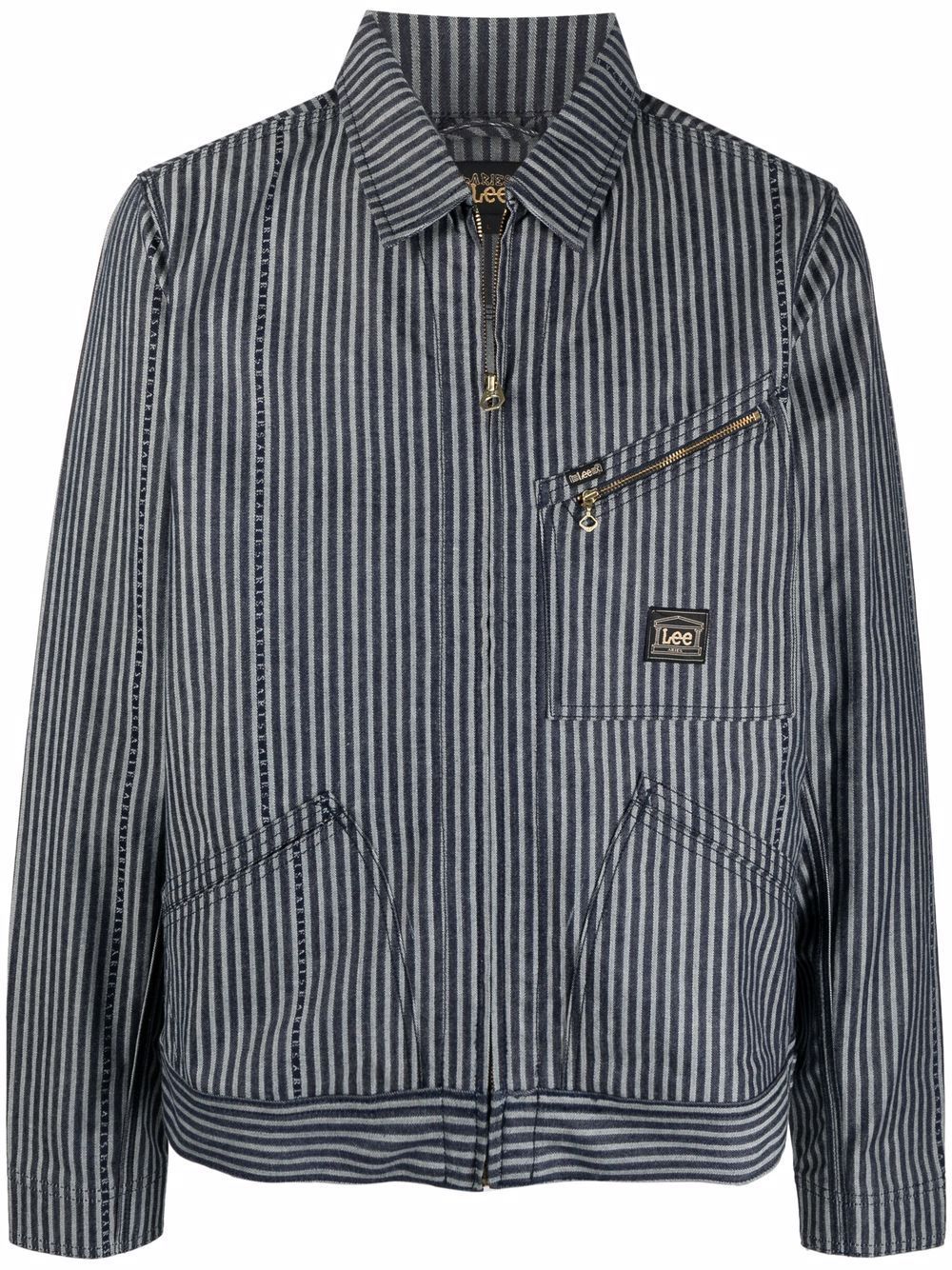 The Lee stripe denim jacket | Aries | Eraldo.com US