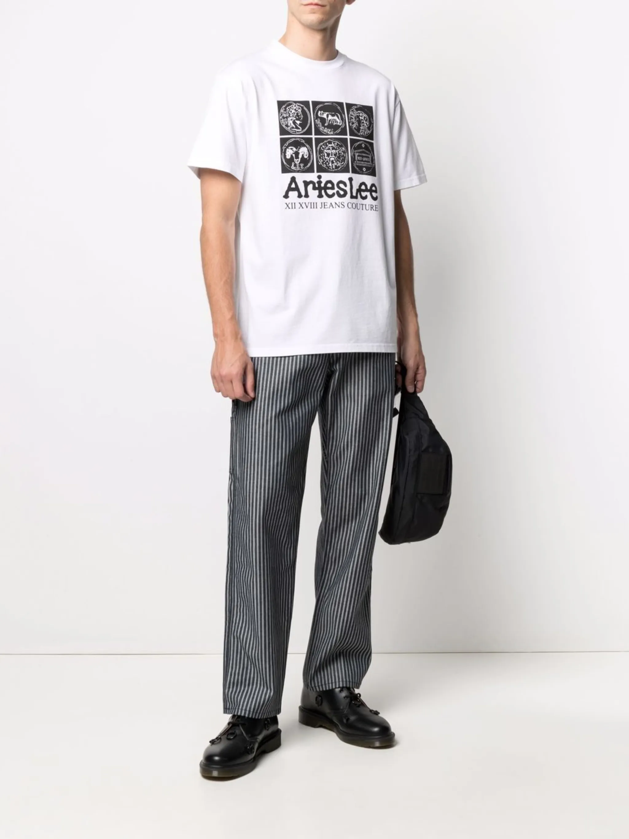 Aries x Lee Carpenter striped jeans | Eraldo.com FR