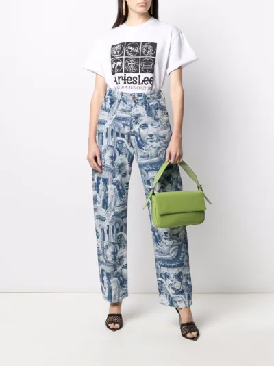 Aries x Lee Rider jacquard-woven jeans | Eraldo.com US