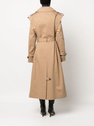 notched-collar tie-waist trench coat | ARMARIUM | Eraldo.com