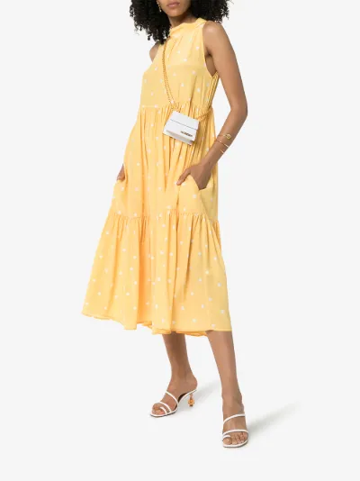 asceno polka dot dress