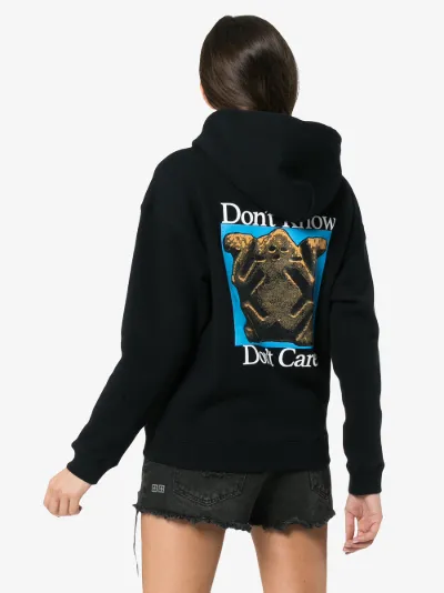 Don't Know Don't Care cotton hoodie展示图