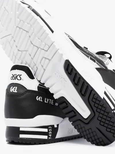 asics black leather sneakers