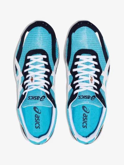 asics blue and white
