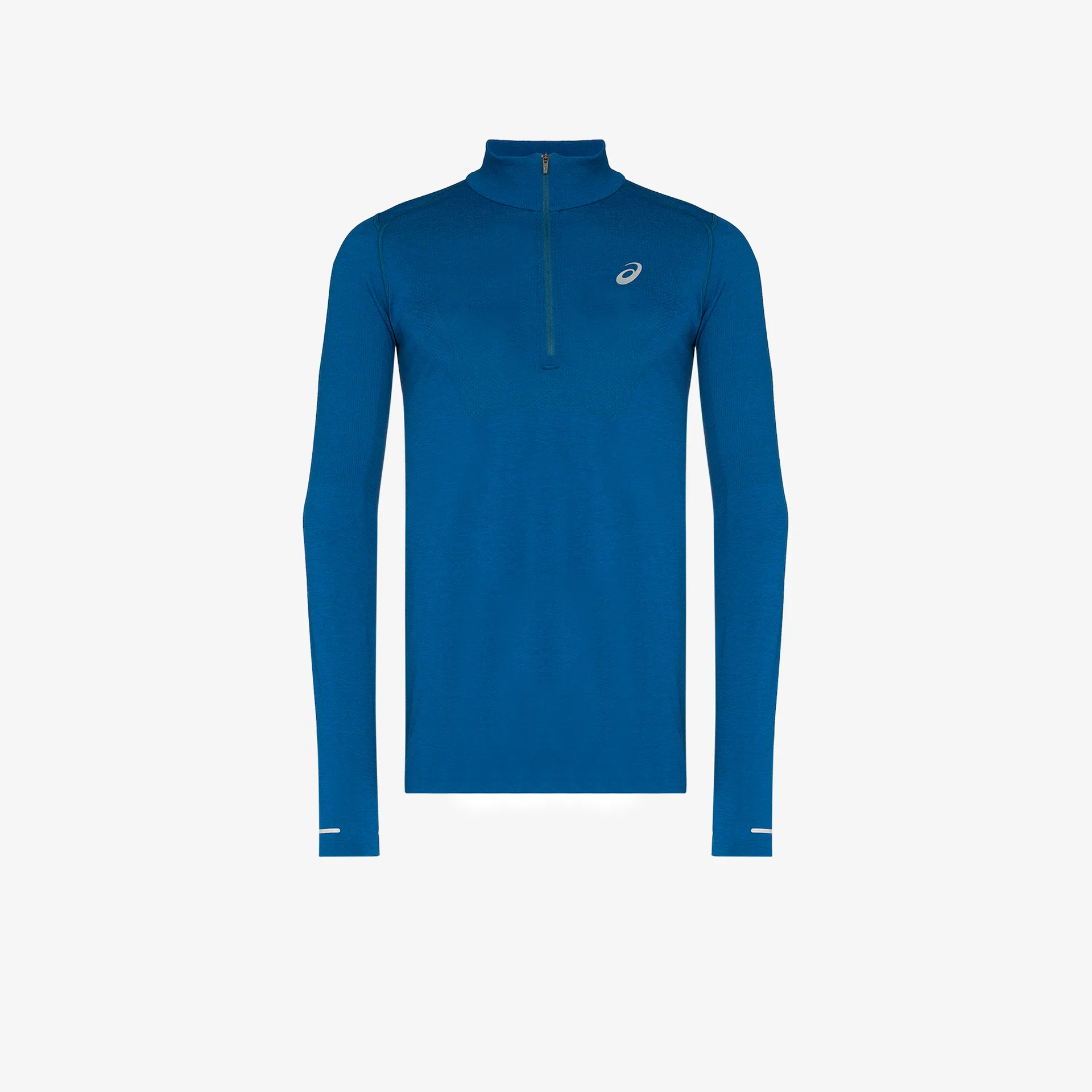 Blue Seamless Half Top