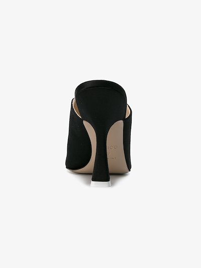 the attico satin mules