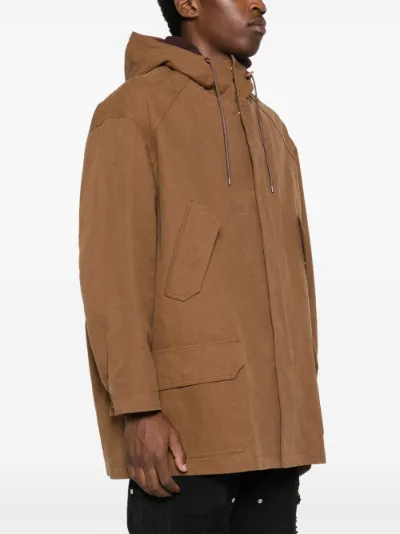 Auralee detachable-layer hooded coat | Eraldo.com MH
