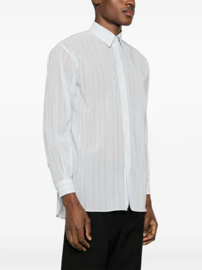 Auralee Hard Twist Finx striped shirt | Eraldo.com LT