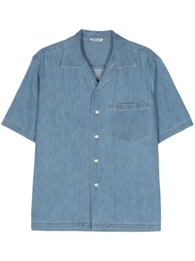 Auralee short-sleeved denim shirt | Eraldo.com KR