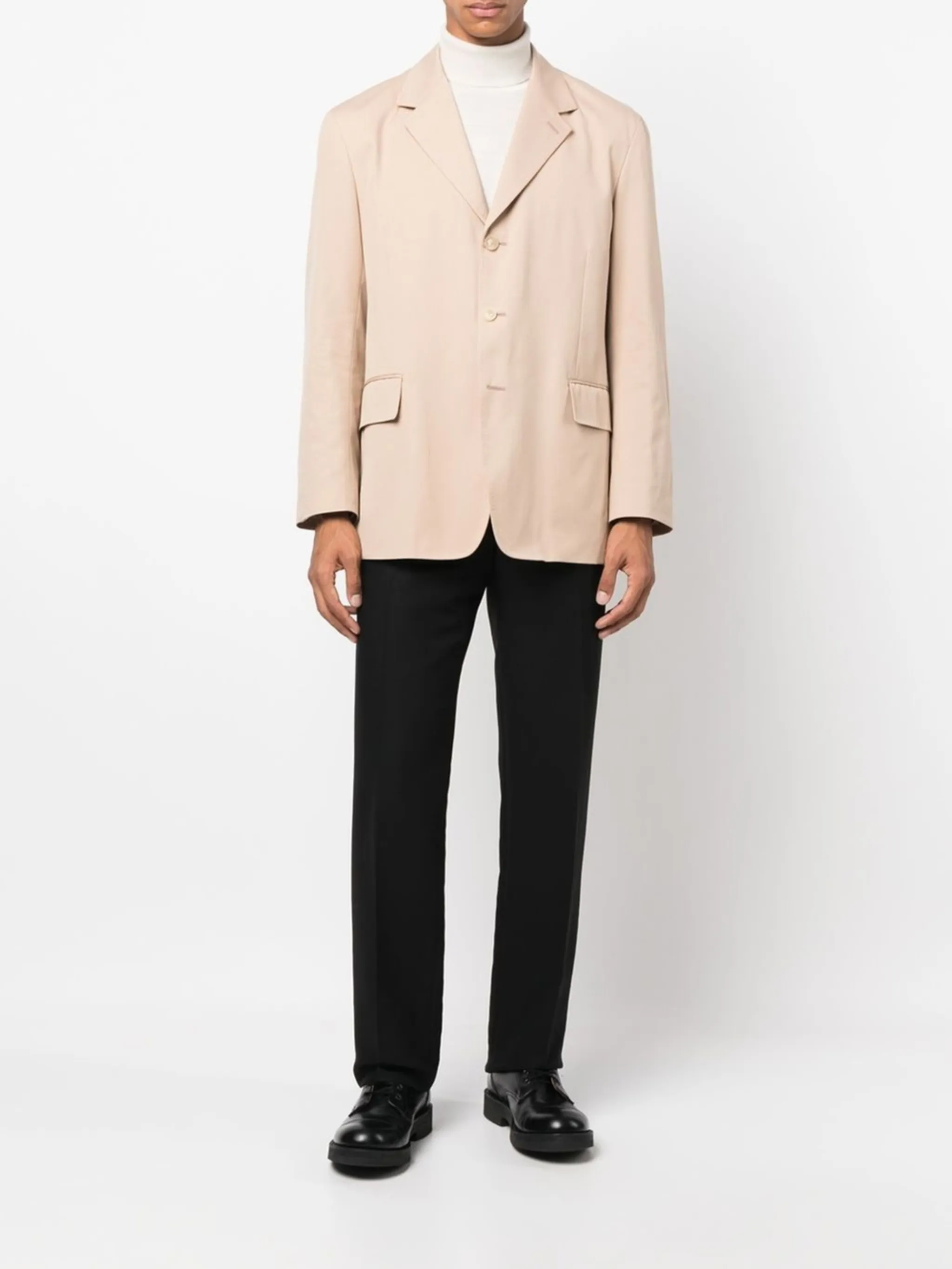 singlebreasted cottonwool blazer Auralee