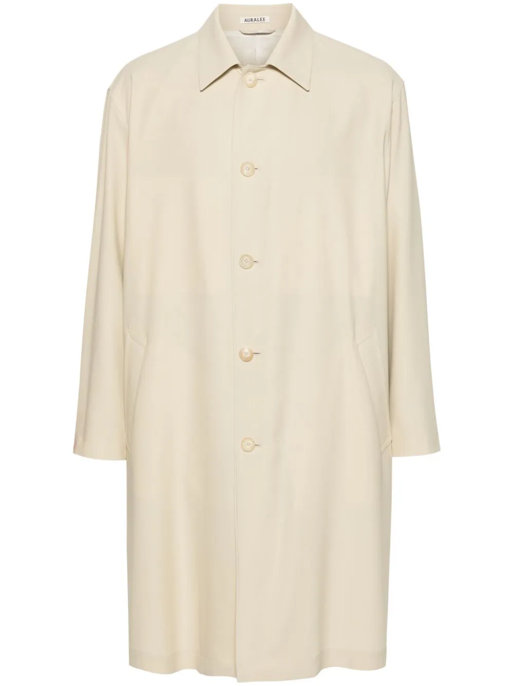 Auralee wool trench coat | Eraldo.com NF