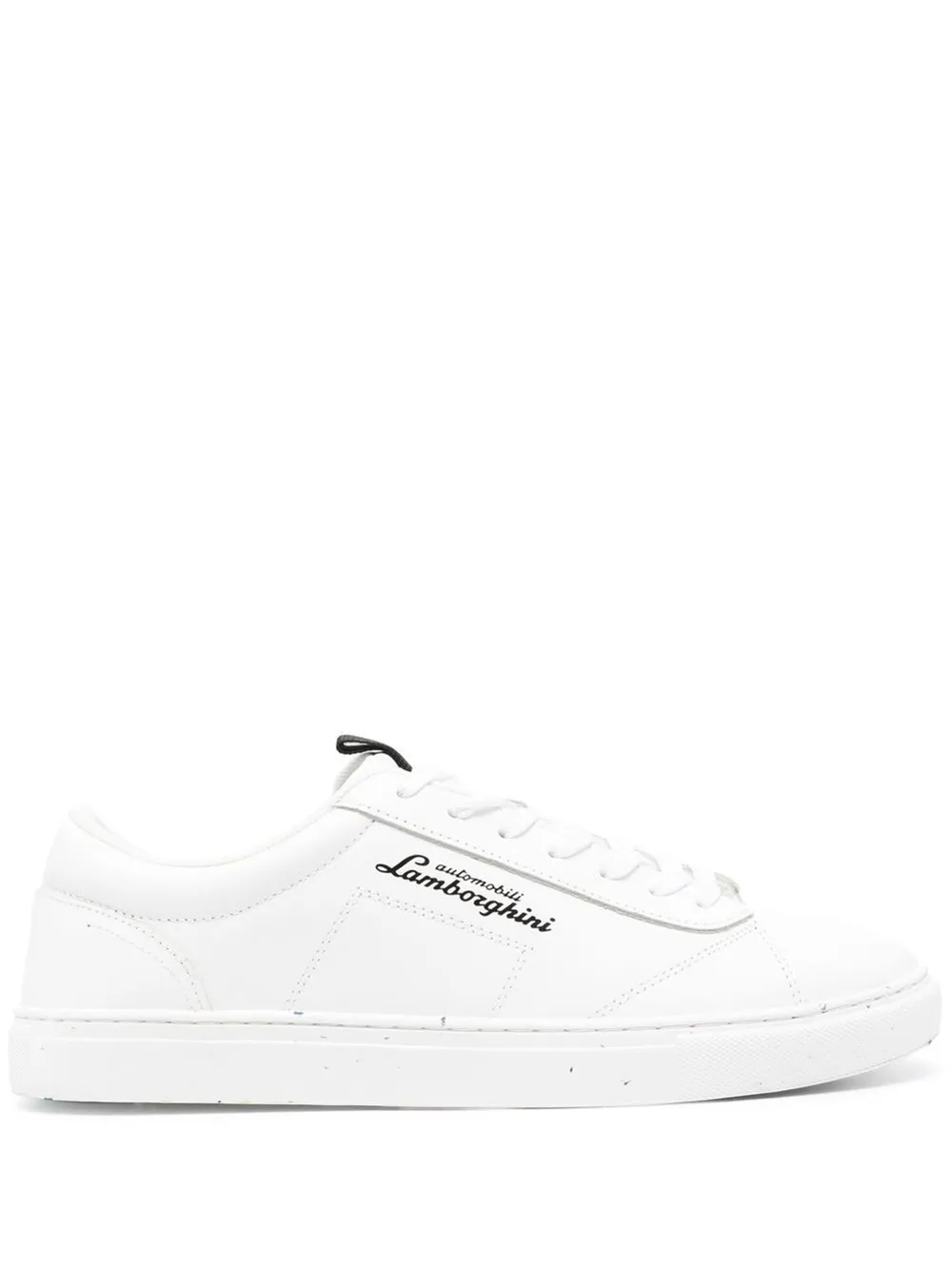 side logo-print sneakers | Automobili 