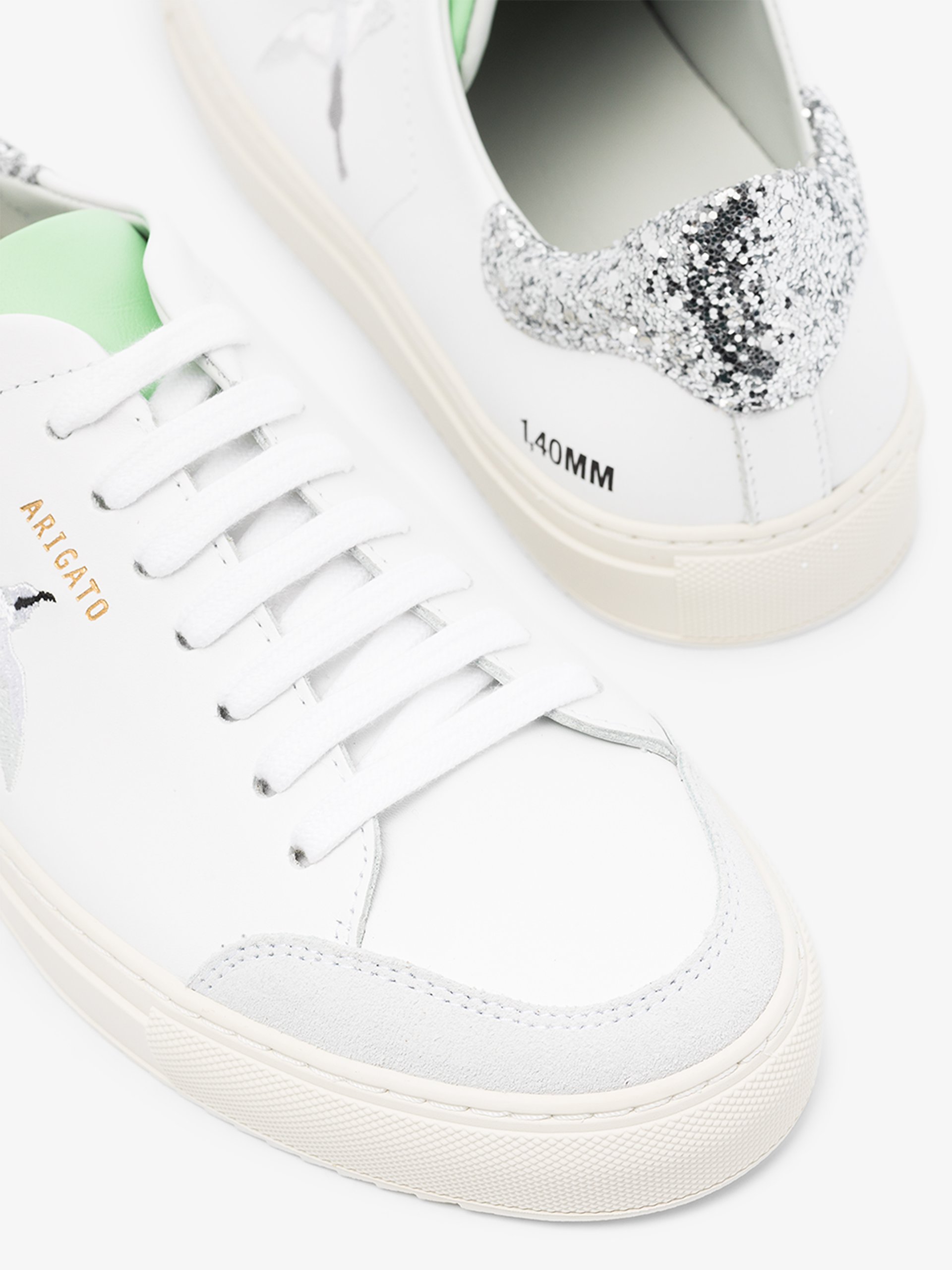 Axel Arigato white Clean 90 triple bird sneakers | Browns