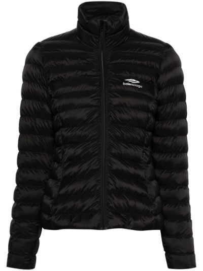 Balenciaga black puffer on sale jacket