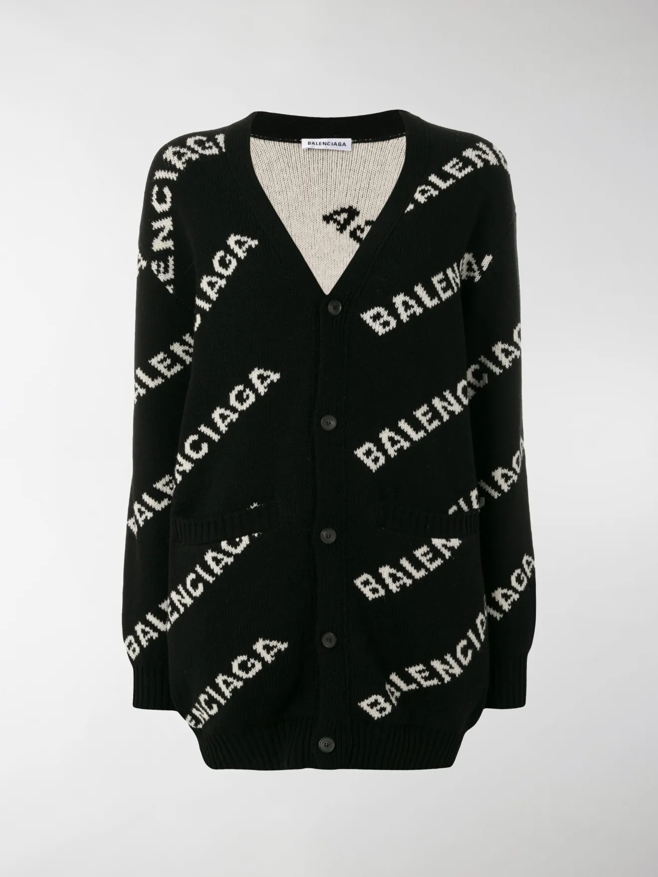 balenciaga sweater cardigan