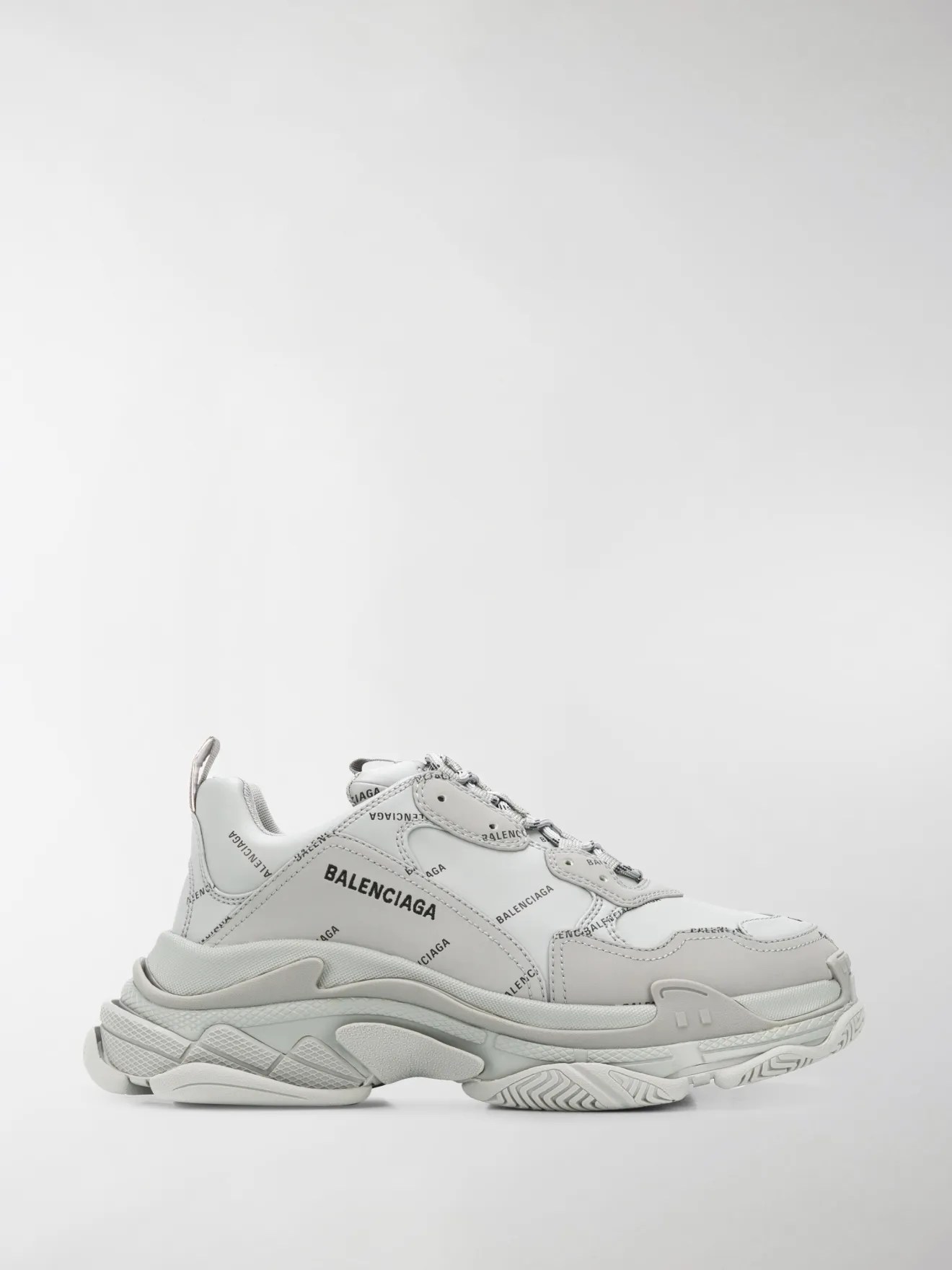 all grey balenciaga