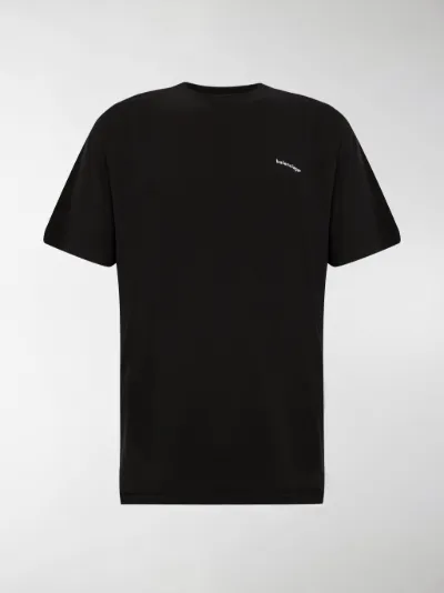 Balenciaga basic T-shirt black | MODES