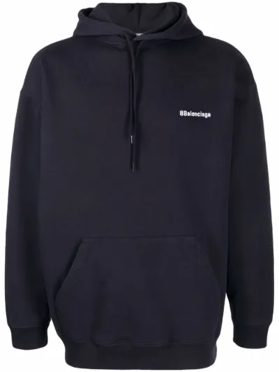 Balenciaga small cheap logo crewneck