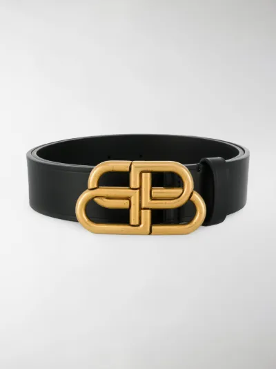 balenciaga logo belt