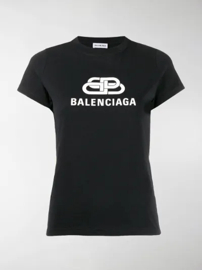 Cotton BB logo print T-shirt| MODES 