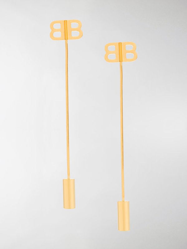 balenciaga earrings bb