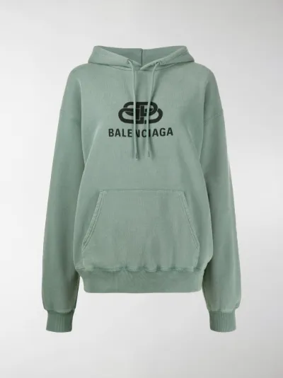 felpa balenciaga verde