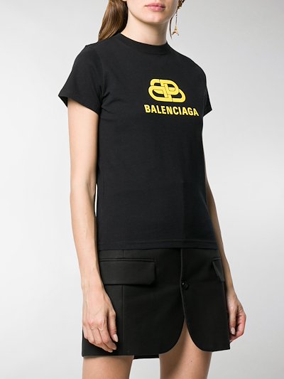 Balenciaga T Shirt Black Modes