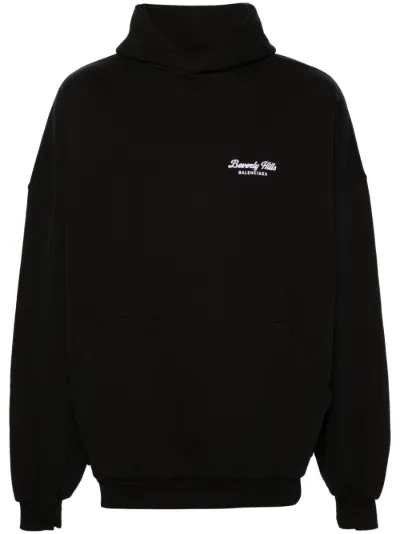 Balenciaga embroidered hoodie hotsell